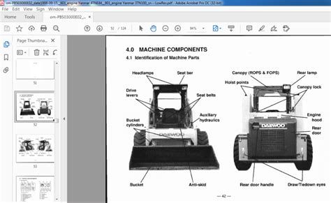 daewoo dsl 801 skid steer specs|daewoo doosan service manual.